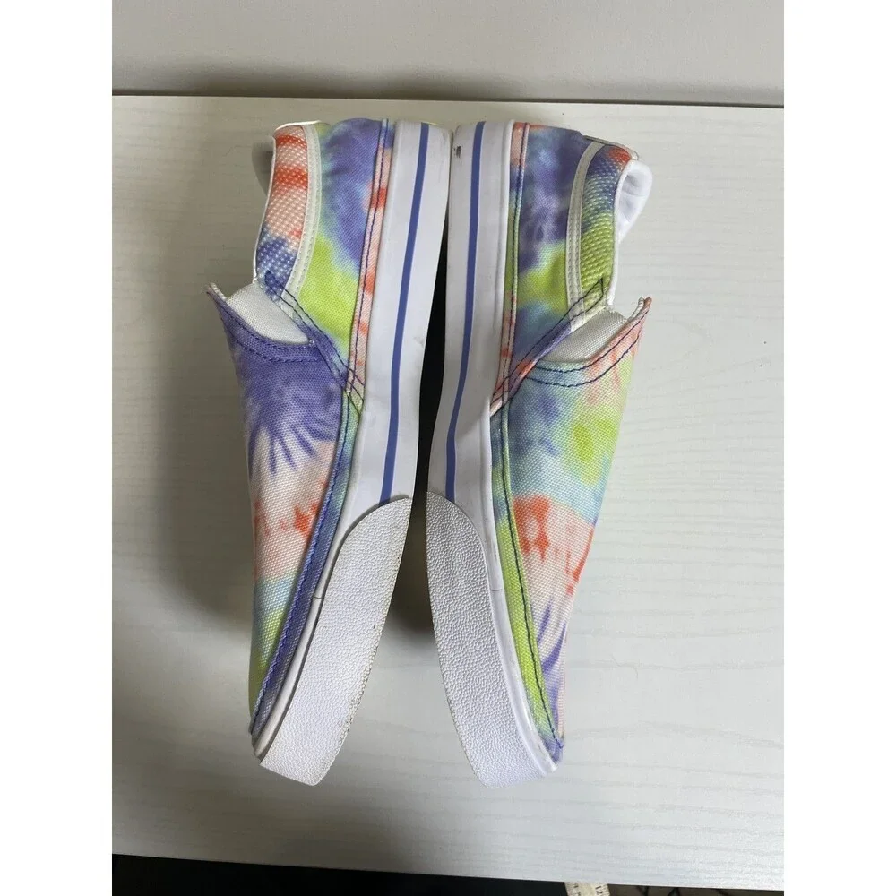 Nike Women's Size 11 Court Legacy CZ1752-900 Multicolor Tie Dye Slip On Sneakers